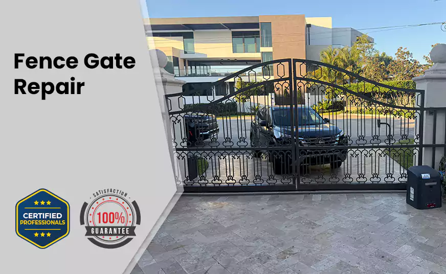 Fence Gate Repair in Lantana, FL