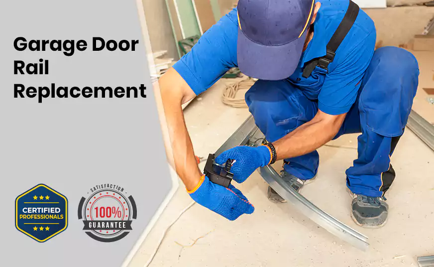 Garage Door Rail Replacement in Lantana, FL