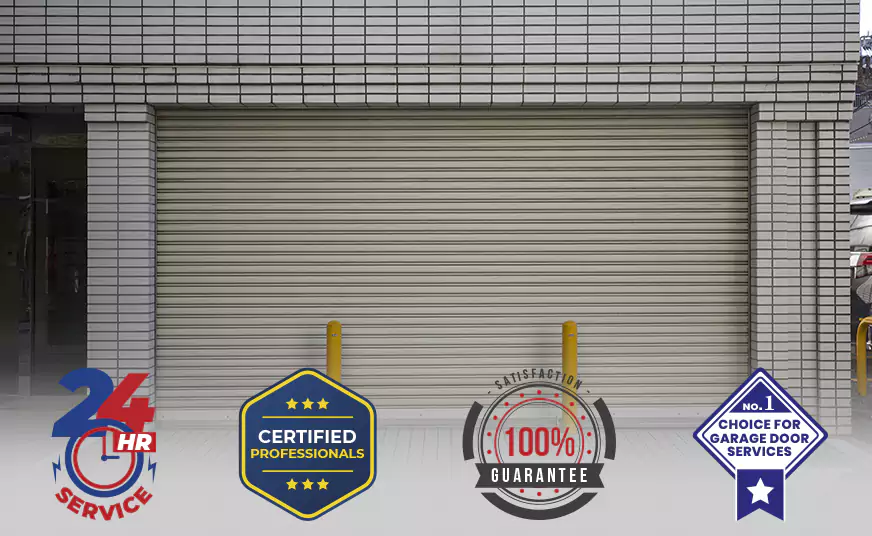 New Amarr Automatic Roll Up Garage Doors Installation in Lantana, FL