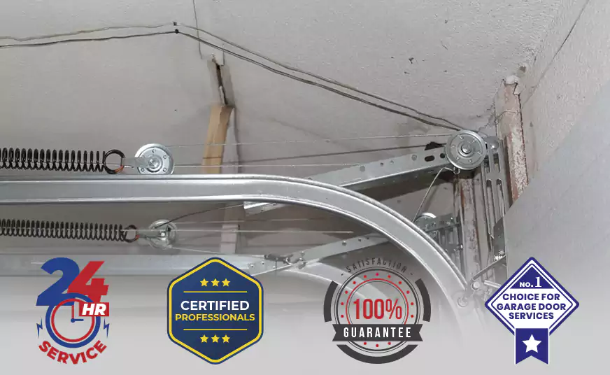 Overhead Garage Door Pulley Cable Replacement in Lantana, FL