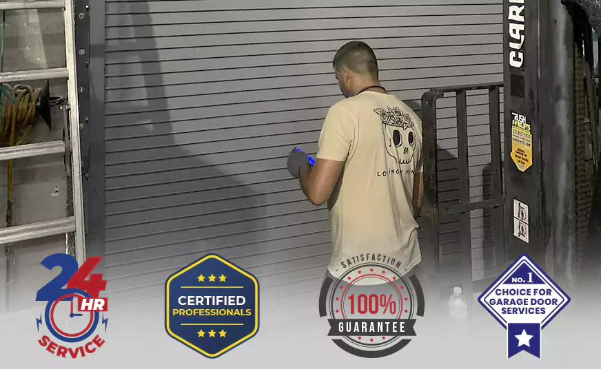 Single Track Garage Door Seal Replacement in Lantana, FL