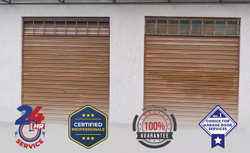 Residential Wood Roll Up Garage Doors in Lantana, FL