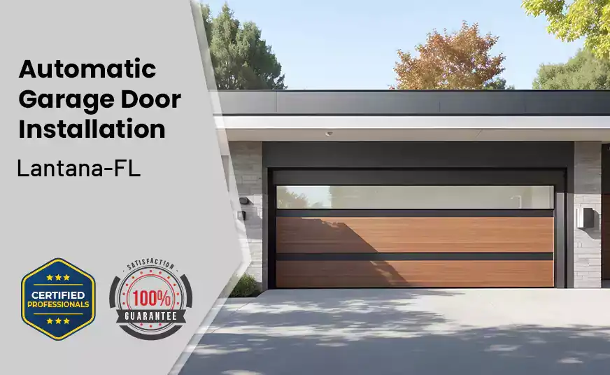 Automatic Garage Door Installation  Lantana-FL 