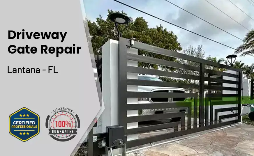 Driveway Gate Repair Lantana - FL 