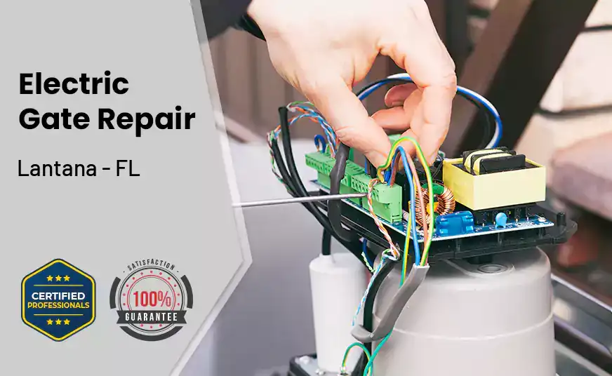 Electric Gate Repair Lantana - FL 
