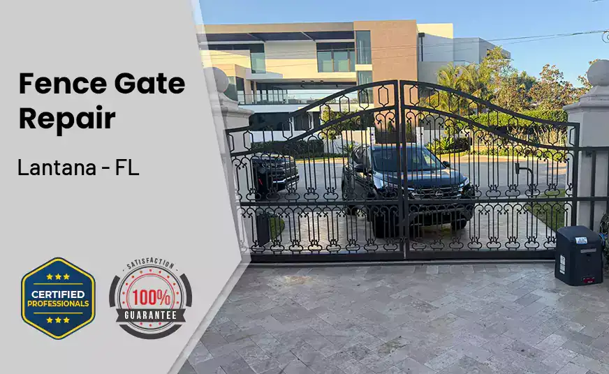 Fence Gate Repair Lantana - FL 